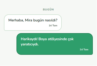 Duyurular ve mesajlaşma özelliği